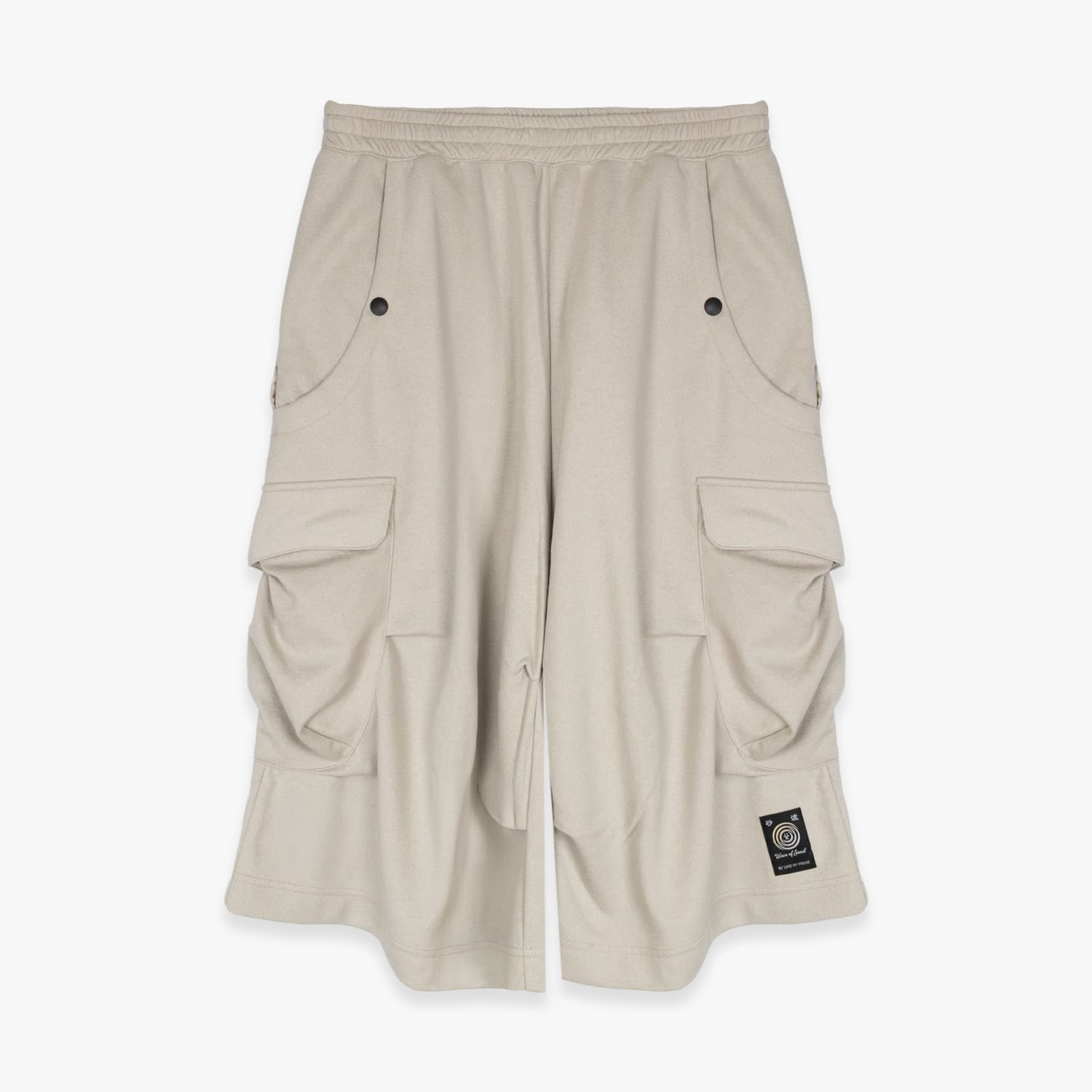 WAVE OF SAND | DIMS SHORTS (SAND) 七分丈 ワイドショーツ カーゴショーツ ショートパンツ ハーフパンツ スウェットパンツ ボトムス メンズ サンド 26,862円