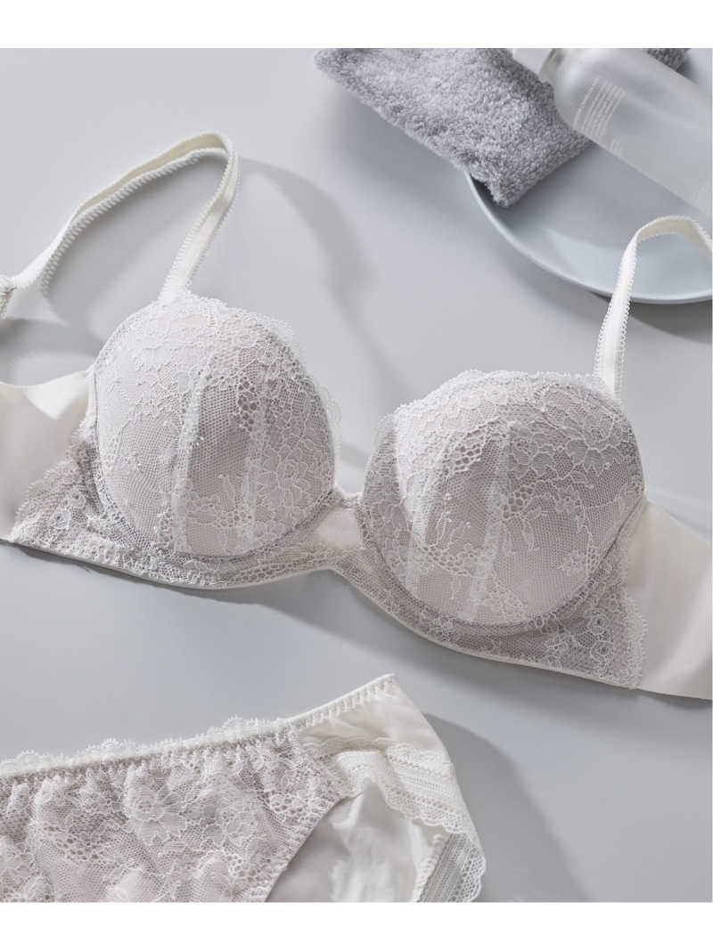 うのはな品 ほわピタカップがバストに密着&まるむねキープ】ふゆうする 3/4