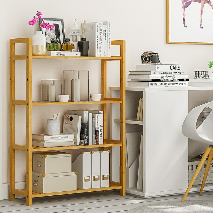 楽天市場】Wisfor オープンラック オープンシェルフ 収納ラック 4段