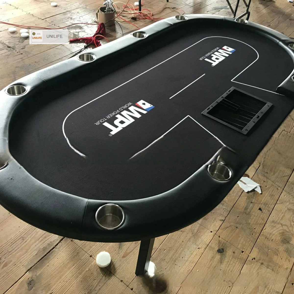 WPTポーカーテーブル　２２００*１２００mmサイズ 楽天市場】テキサスホールデム 半円テーブル - 7人用ポーカーテーブル