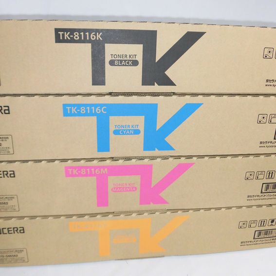 京セラ(KYOCERA)トナーカートリッジ TK-8116 4色セット（ブラック