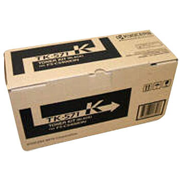 京セラ(KYOCERA) トナーカートリッジ TK-571K ブラック 【純正・新品】【送料無料】【沖縄・離島：配送不可】