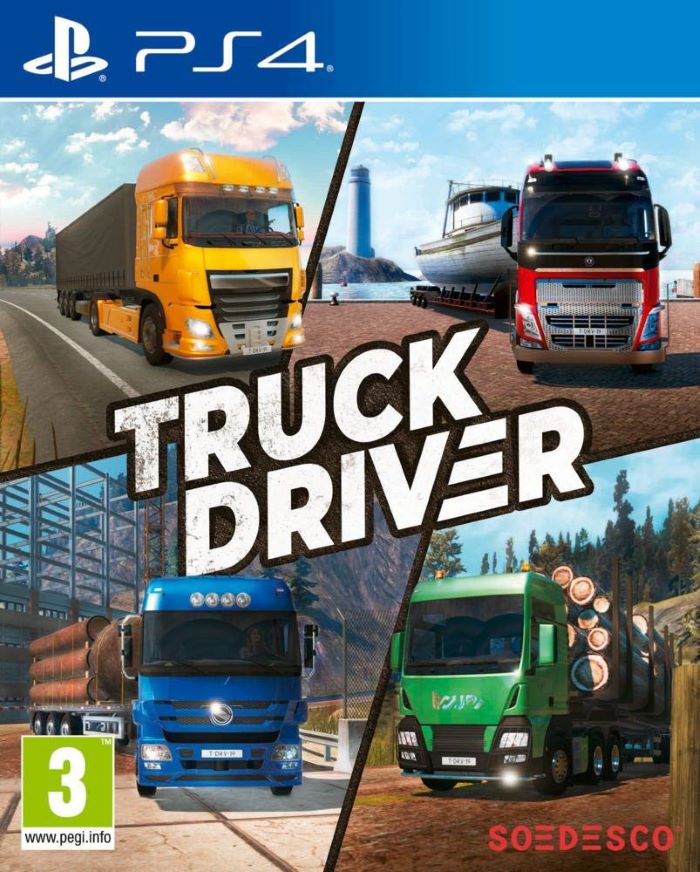 楽天市場 新品 日本語表記 Truck Driver トラックドライバー Ps4 輸入版 ユニバーサルステージ