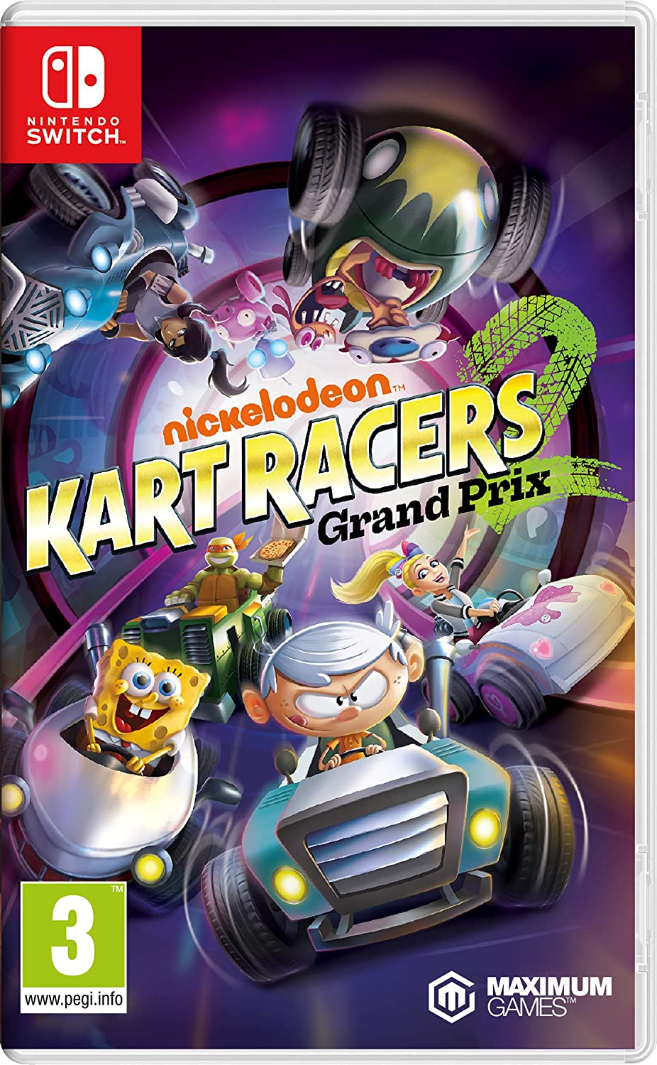 楽天市場 予約 Nickelodeon Kart Racers 2 Grand Prix ニコロデオン カート レーサーズ2 Nintendo Switch 輸入版 ユニバーサルステージ