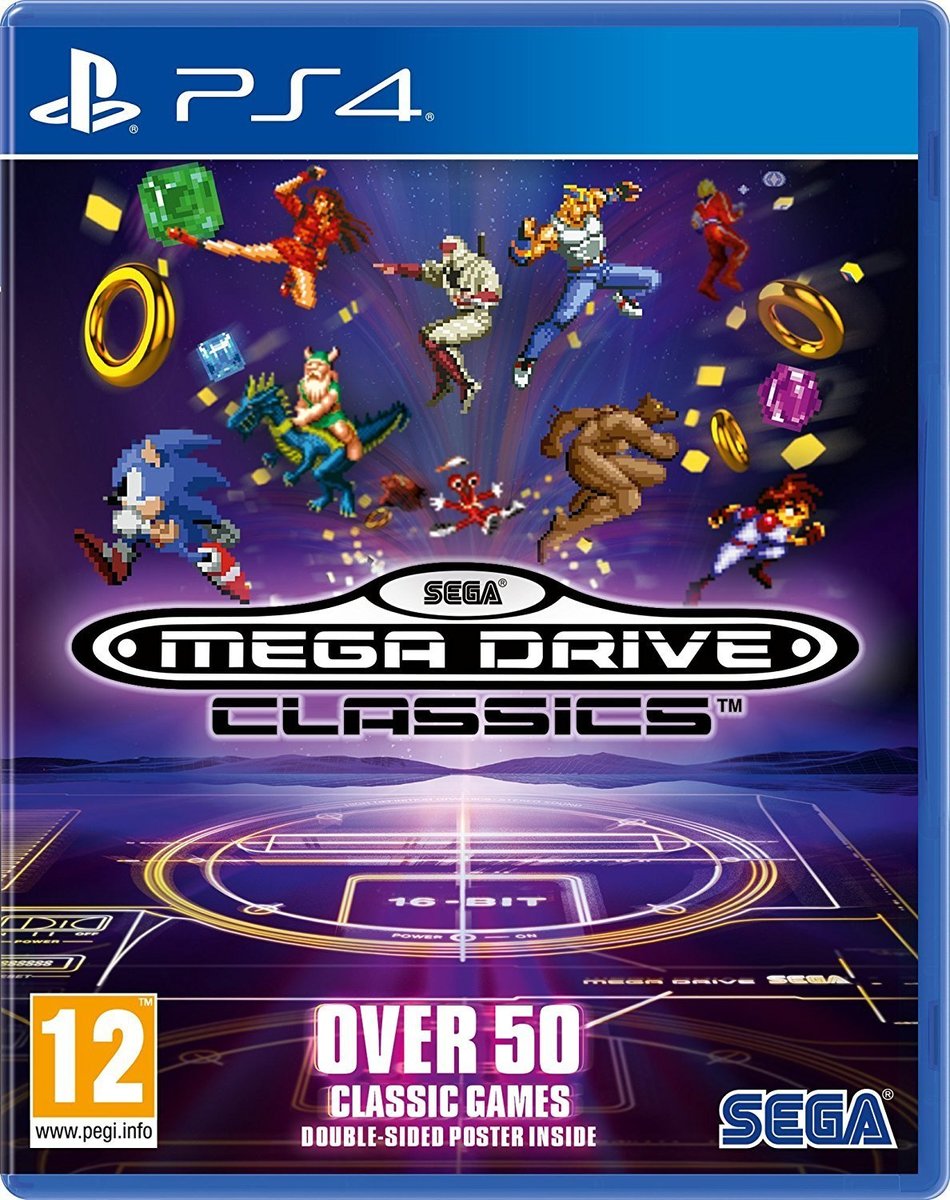 Sega mega drive classics ps4 список игр