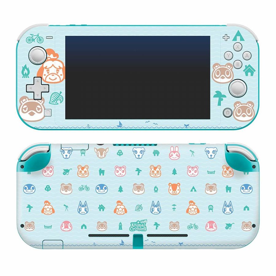 楽天市場 Nintendo Switch Lite ニンテンドースイッチライト専用 スキンシール Animal Crossing どうぶつの森 キャラクター しずえ つぶきち まめきち たぬきち ユニバーサルステージ