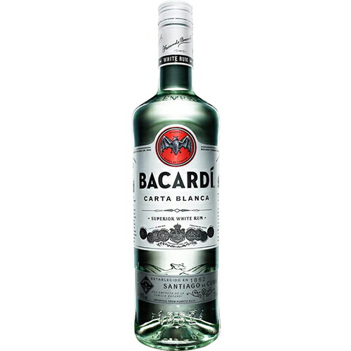 楽天市場】バカルディ・スペリオール ホワイトラム 40度 750ml