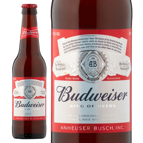 楽天市場 バドワイザー Budweiser 355ml 瓶 5 アメリカ ビール アメリカンビール ビール 酒 ワイン専門店ユニビス
