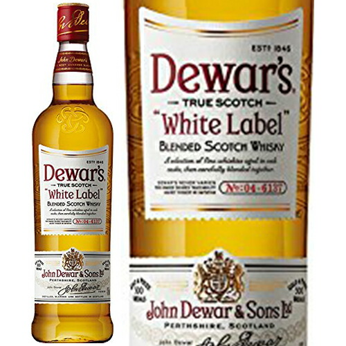 楽天市場】【正規品】デュワーズ ホワイト・ラベル/Dewar's WHITE 