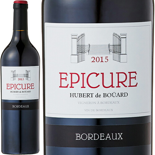 【楽天市場】エピキュア[2018]赤 750ml Epicure[シャトー元詰 Mis en Bouteille au Chateau] フランス ボルドー 赤ワイン：ビール・酒・ワイン専門店ユニビス