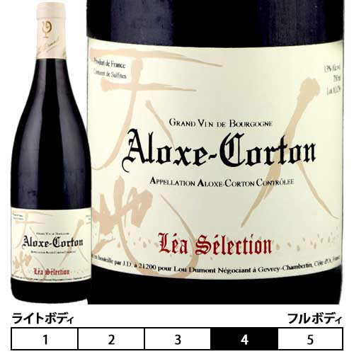 ルー・デュモン レア・セレクション アロース・コルトン 2005年 [Lou Dumont LEA Selection]750ml[Aloxe-Corton] フランス ブルゴーニュ 赤ワイン｜ビール・酒・ワイン専門店ユニビス