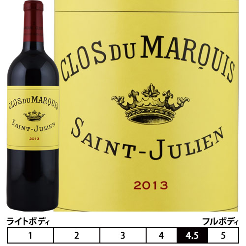 クロ デュ マルキ [2017] 750ml 赤 CLOS DU MARQUIS：酒宝庫