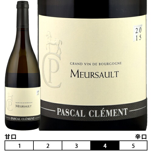 ムルソー[2022]パスカル・クレマン 白 750ml　Pascal Clement[Meursault] フランス ブルゴーニュ 白ワイン｜ビール・酒・ワイン専門店ユニビス