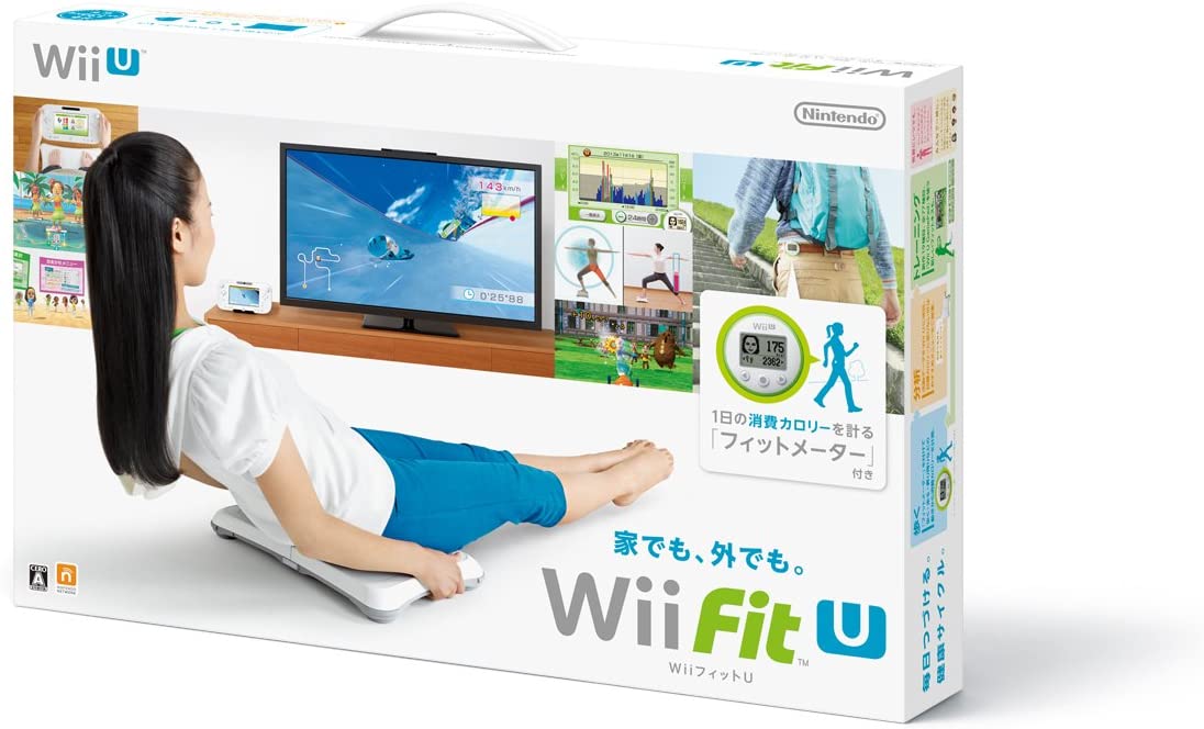 【年末 年始 福袋 セール 】 Wii Fit U バランスWiiボード（シロ）+フィットメーターセット/Wii U/WUPRASTJ/A 全年齢 テレワーク 自宅 家 フィットネス 運動 ゲーム
