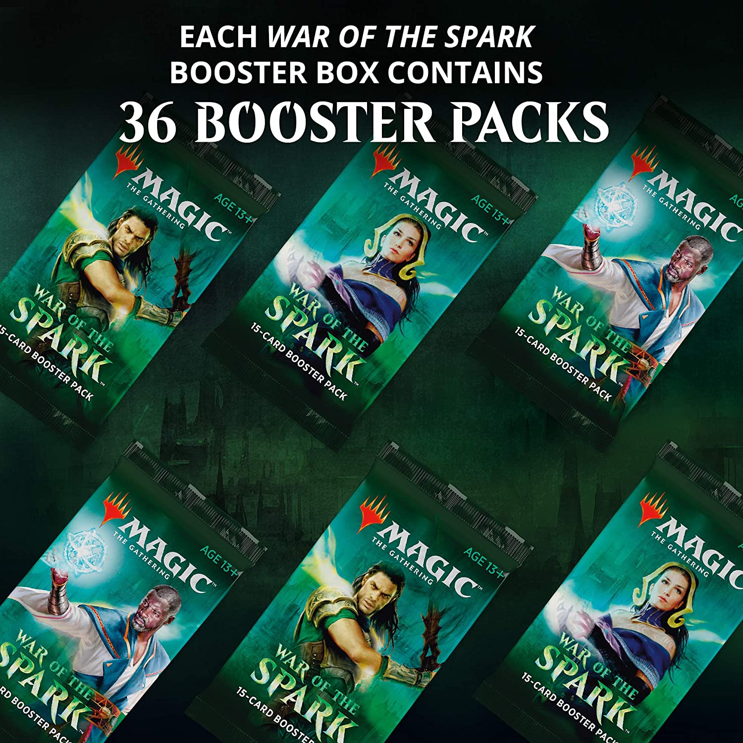 ウィザーズ オブ ザ コースト Wizards Of The Coast Mtg マジック ザ ギャザリング 灯争大戦 ブースターパック War Of The Spark Booster Box 英語版 36パック入り Box Rvcconst Com