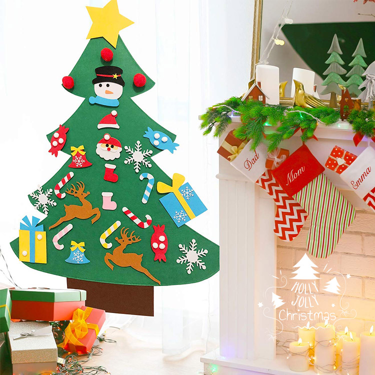 楽天市場 在庫処分 子供のための壁飾り付けのクリスマスツリープレゼント 子供のためのクリスマスツリーメリークリスマスホーム のパーティーを飾り 家 屋外壁の飾り Unicona 楽天市場店