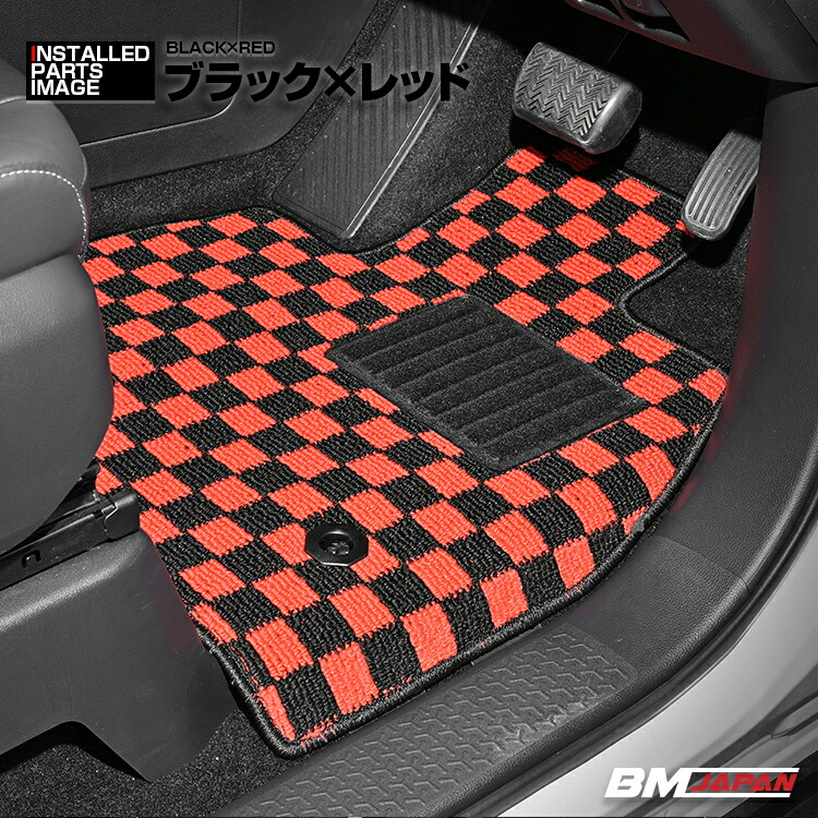 ノア ヴォクシー 90系 7人乗り用 ZWR/MZRA90/95W 2022(R4).- フロアマット 車 1~3列目 ラゲッジセット ガソリン/ハイブリッド チェック柄|UNICUL