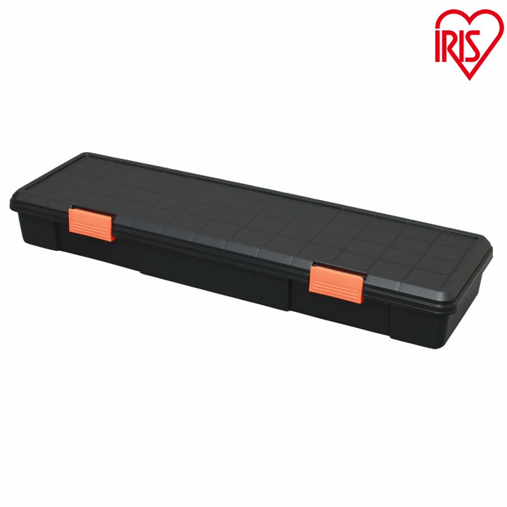 軽量ラックケース（オレンジ） KUROCKER'S 衝撃に強く、丈夫で軽い ふた付きコンテナ オレンジ