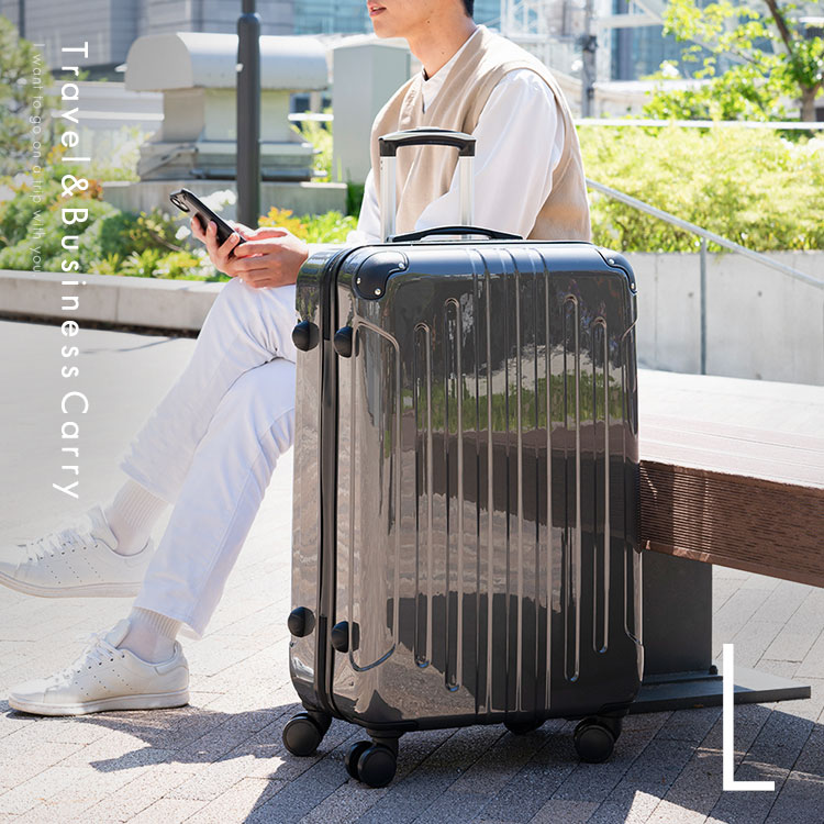 新品　送料込み軽量エンボス加工ABS＋PC混合樹脂スーツケースS.M.L  3点 楽天市場】スーツケース Lサイズ 軽量 ダブルキャスター 軽量