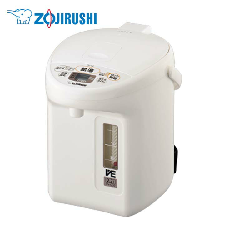 爆買い マイコン沸とうve電気まほうびん優湯生 2 2l Cv Tz22 Wa 魔法瓶 ポット 電気ポット 湯沸しポット 保温 保温ポット 2 2l 2 2リットル 給湯ポット 電気ケトル ゆうとうせい カフェドリップ給湯 お湯 沸騰 象印 Zojirushi D 一人暮らし テレビで話題