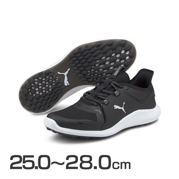 PUMA GOLF プーマゴルフ イグナイト FASTEN8 ディスク /194541 スパイクレス ゴルフシューズ  グレー系 27 [240101468706] ゴルフウェア メンズ ストスト PUMA GOLF プーマゴルフ イグナイト FASTEN8 ディスク /194541