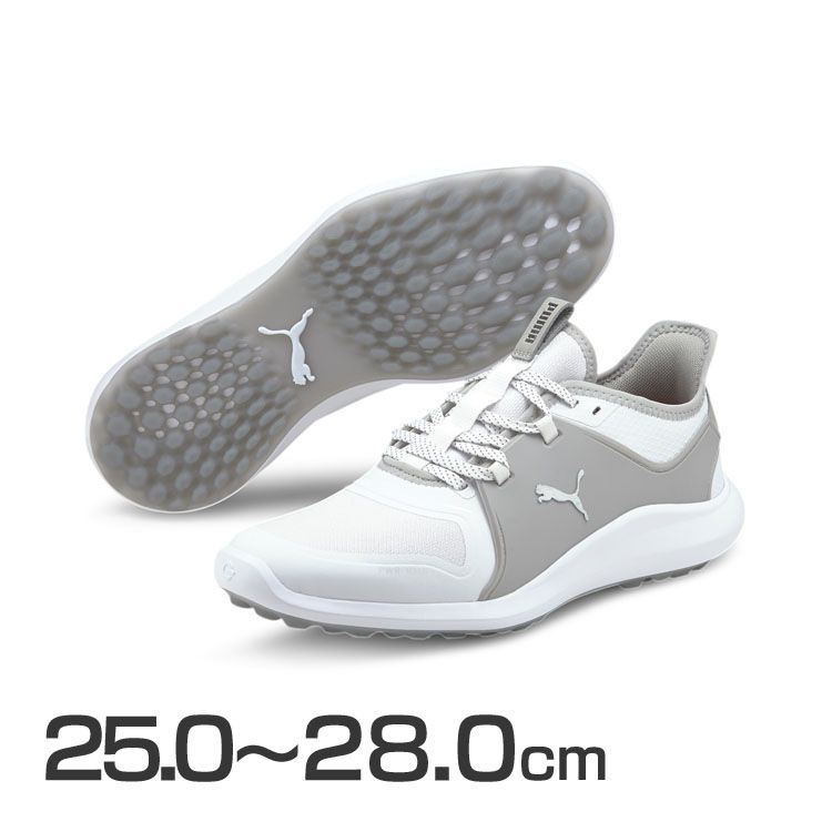 Puma ゴルフシューズ ホワイト dショッピング |プーマ ゴルフシューズ メンズ スパイクレス