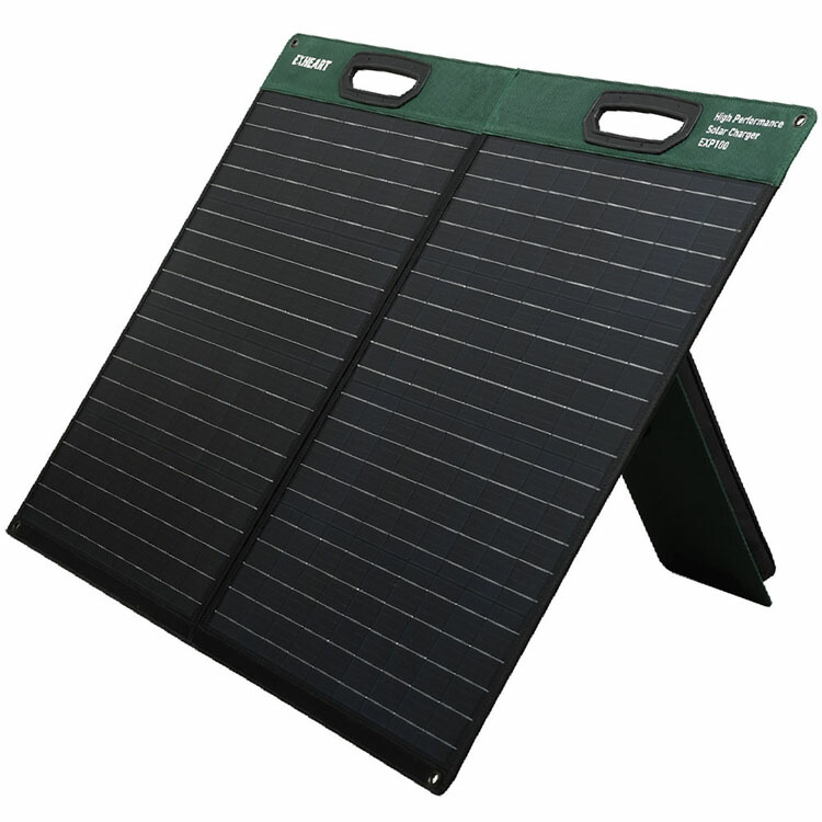 楽天市場】フォールディングソーラーパネル EXP-100送料無料 ソーラー