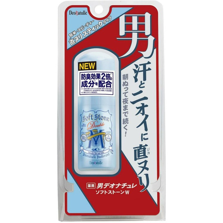デオナチュレ 医薬部外品】デオナチュレ 男ソフトストーンW ノンメントール