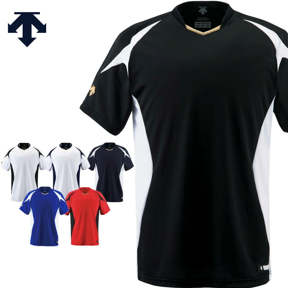 楽天市場】デサント 野球 半袖 シャツ ジュニア 練習着 セカンダリー