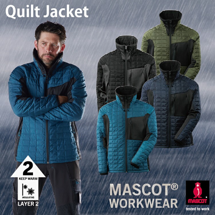 MascotマスコットシャツジャケットワークアウターグリーンM-Lデッドストック 楽天市場】MASCOT(マスコット) ワークファッション ワークウエア