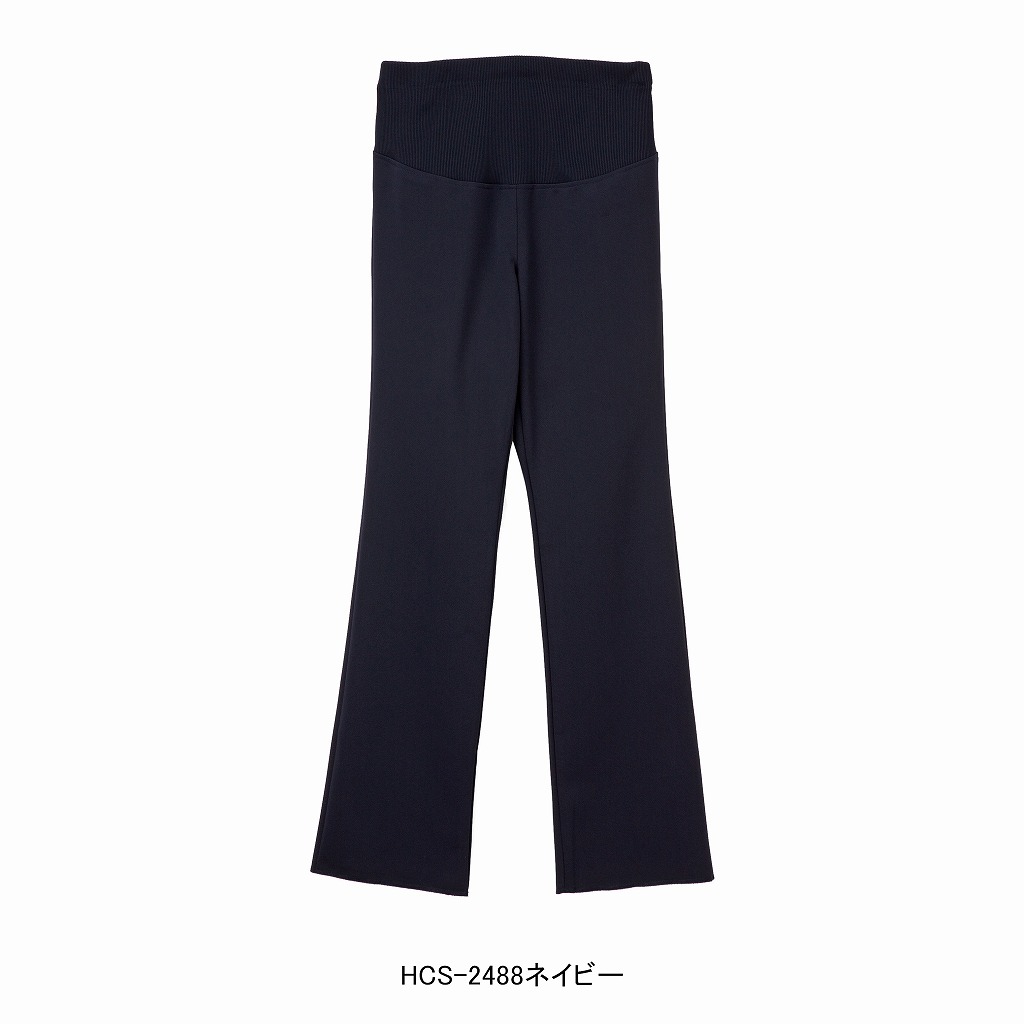 ナガイレーベン パンツ 白衣 看護 医療 介護 スラックス マタニティパンツ レディース HCS2488