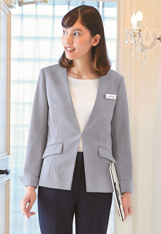 Counter Biz ジャケット 9179 5号～19号 レディース 制服 ユニフォーム エステ クリニック ネイルサロン 化粧品販売 スパ ハネクトーン早川｜UNIFORM　JAPAN
