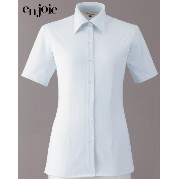 アンジョア シャツ 半袖 06165 事務服 制服 オフィス en joie 5,680円