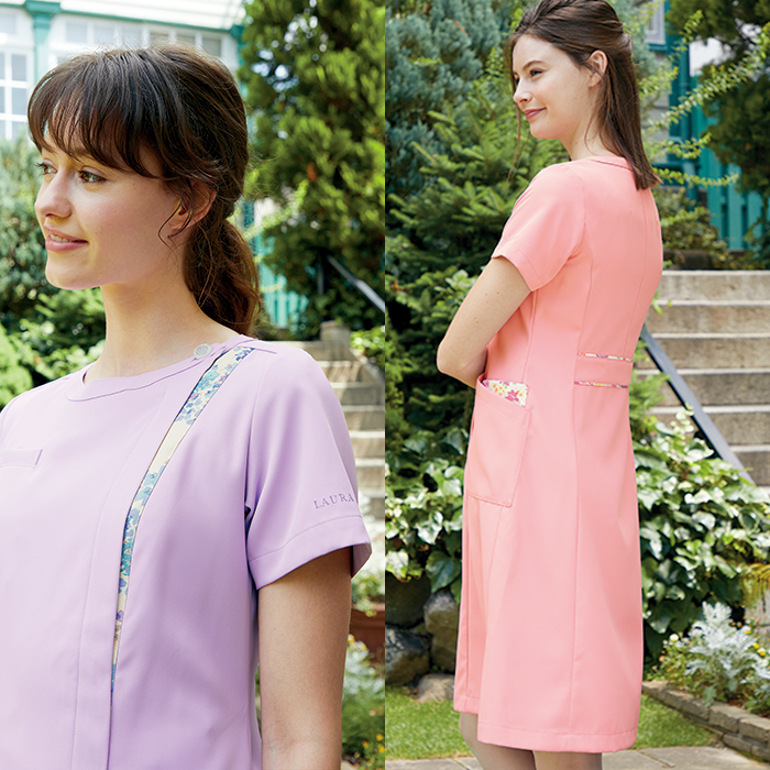 楽天市場 10 Off スーパーsale限定 Laura Ashley ローラアシュレイ Lw411 ナースワンピース 白衣 人気 S M L Ll 3l ナースウェア 医療 Kms ユニリンク楽天市場店