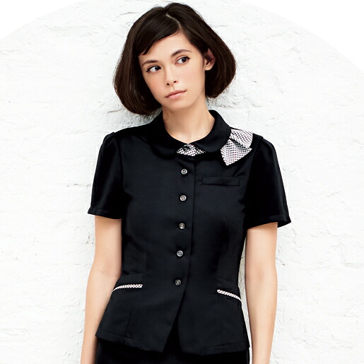 【事務服】オーバーブラウス　SS720N　神馬本店