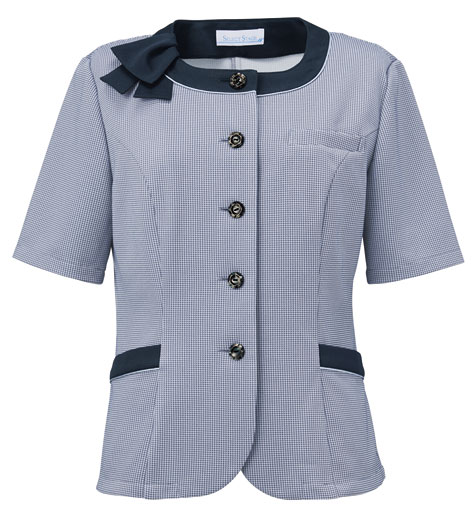 【事務服】オーバーブラウス　SS802L　神馬本店