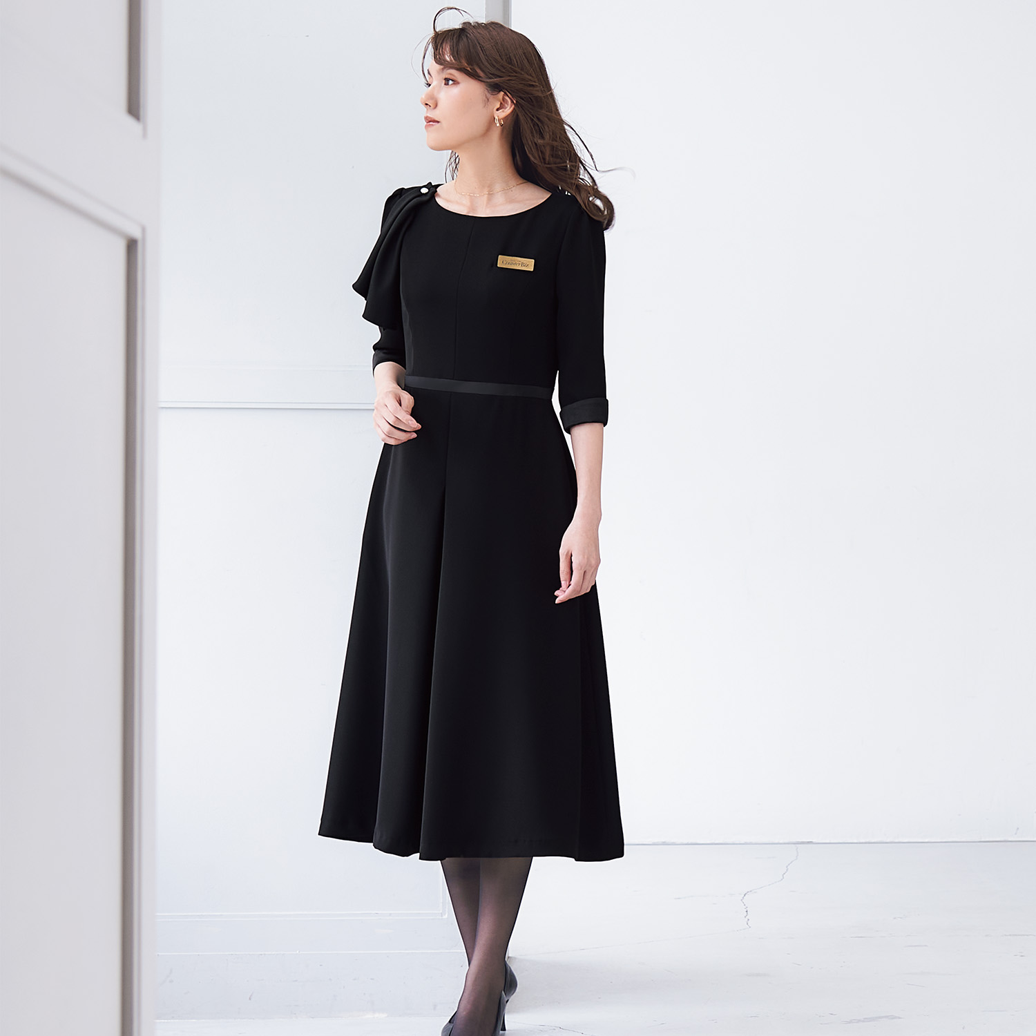 【事務服】ワンピース　7749　ハネクトーン早川｜ユニフォームの専門店RiverStone 16,826円