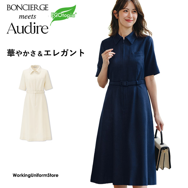 御勤め 受け付け服 衣裳 AUO5300 太陽フレアツィード アウディーレ