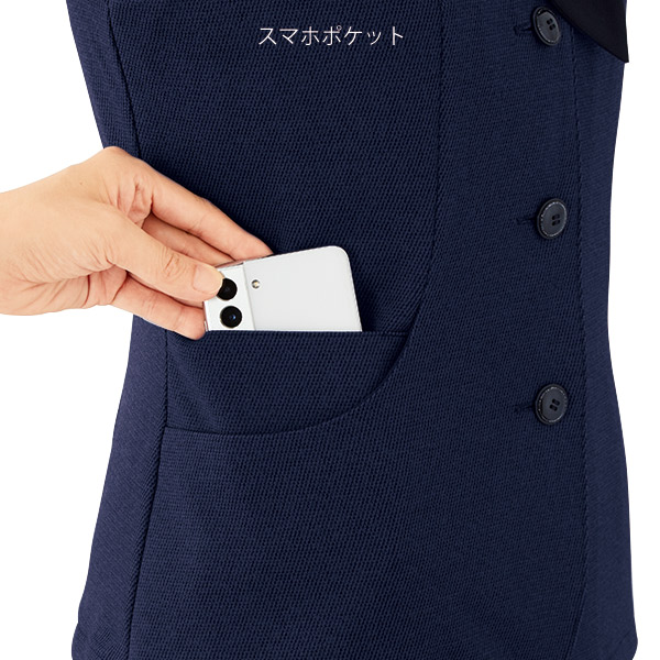 事務服【抗ウイルス・制菌】オーバーブラウス26755アンジョアフレッシュニット