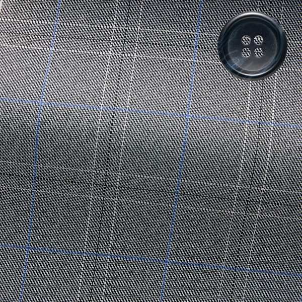 アルファピア事務服【防汚加工】【防汚加工】ノーカラージャケットAR4008ストレッチシャークチェック