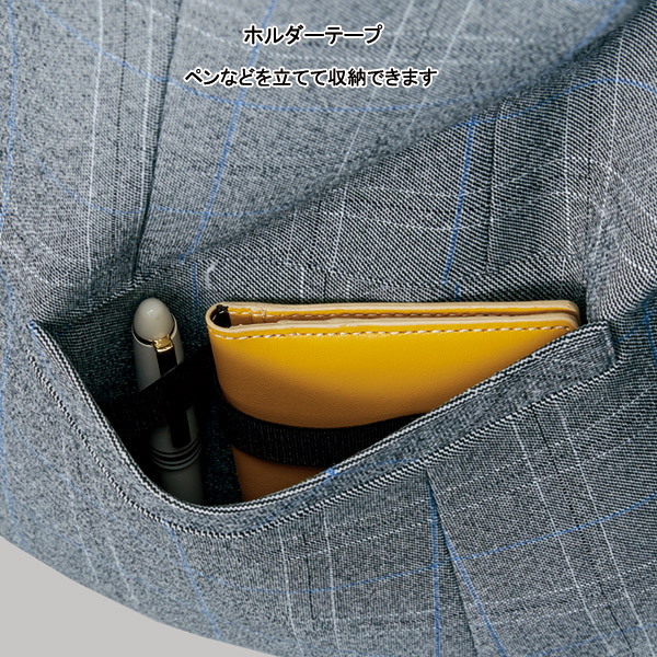 アルファピア事務服【防汚加工】【防汚加工】ノーカラージャケットAR4008ストレッチシャークチェック