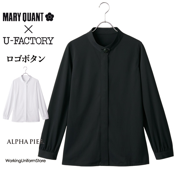 受け付け事務服 マリークヮント 照明ランプ色合いトップ M13041 M13042 大気圏トリコット