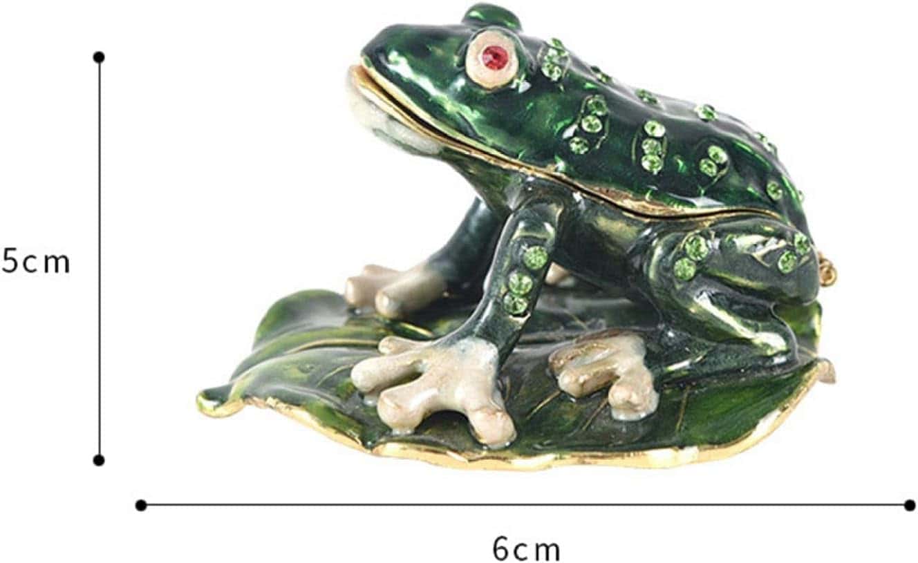 楽天市場】かえる 置物 カエル 蛙 小物入れ 乳歯入れ 宝石箱