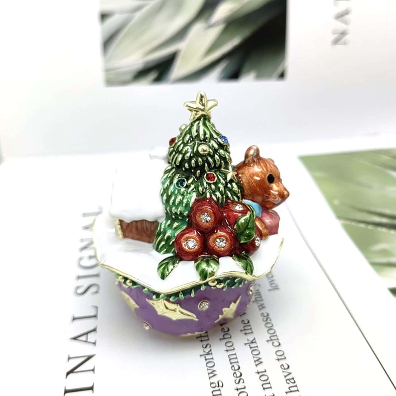 楽天市場】ジュエリーボックス スノーマン クリスマス 可愛い 雪だるま