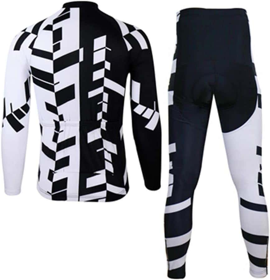 楽天市場】高弾力 サイクルジャージ メンズ 上下セット 長袖 自転車