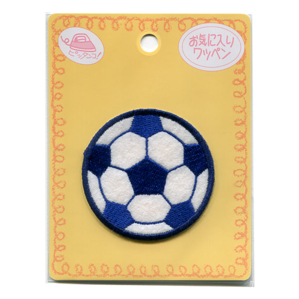 【楽天市場】キッズワッペン[サッカーボール]【DM便選択可】【アイロン接着】【楽ギフ_包装】：ユニマーク