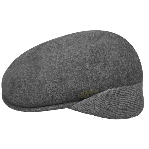 KANGOL カンゴール メンズ 男性 Wool 504 Earflap ハンチング & フラットキャップ ハンチング帽子 | 夏 帽子 夏用 大きいサイズ UV メッシュ キャップ XL 大きめ ハイ ブランド アウトドア 汗 折りたたみ 日よけ ・...