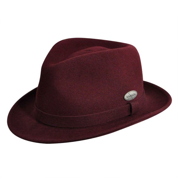 KANGOL カンゴール メンズ 男性 LiteFelt\u00ae Hiro トリルビー トリルビー 中折れハット ストローハット | 夏 帽子 夏用 大きいサイズ UV メッシュ キャップ XL 大きめ ハイ ブランド アウトドア 汗 折りたた・...｜UNIMAX