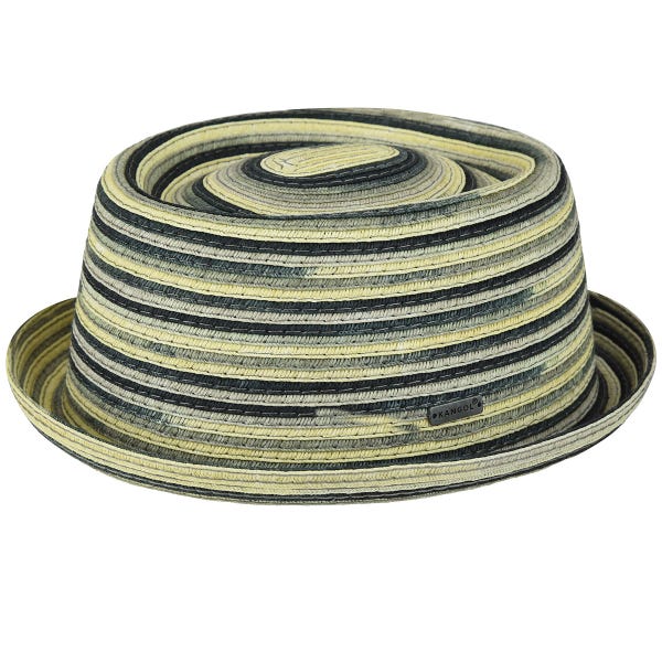 KANGOL カンゴール メンズ 男性 Spacedyed Braid ポークパイ ポークパイハット ポークパイ ポークパイハット | 夏 帽子 夏用 大きいサイズ UV メッシュ キャップ XL 大きめ ハイ ブランド アウトドア 汗 折りたた...