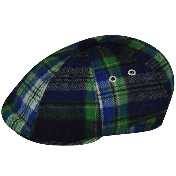 KANGOL カンゴール メンズ 男性 Tartan Hawker ニュースボーイ キャスケット | 夏 帽子 夏用 大きいサイズ UV メッシュ キャップ XL 大きめ ハイ ブランド アウトドア 汗 折りたたみ 日よけ 収納